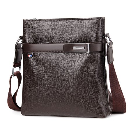 [Ｗｈａｔｎａ] 2way 天 然 牛革 ショルダーバッグ メンズ 斜め掛け胸バッグipad 9.7 収納可 縦型 メンズ ビジネス かばん 小さめメッセ Whatna 2way 天 然 牛革 ショルダーバッグ メンズ 斜め掛け胸バッグ