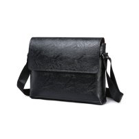 Whatna 革 ショルダーバッグ メンズ 斜め掛け ボディバッグ 胸バッグ 厚 手 レザー横型 大さめビジネスバッグ A4サイズ収納可 肩掛け 通勤 通学 斜めがけバッグ 防水 バッグ 自転車 かばん男性用NB001