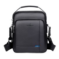 Whatna 牛革 ショルダーバッグ メンズ 3way斜め掛け胸バッグ 手提げバッグ セカンドバッグ 手持げバッグ 厚 手 レザー Ipad 9.7収納可カジュアル フォーマル ビジネス 通学 通勤 結婚式 肩掛けバッグ 自転車かばん プレゼント男性