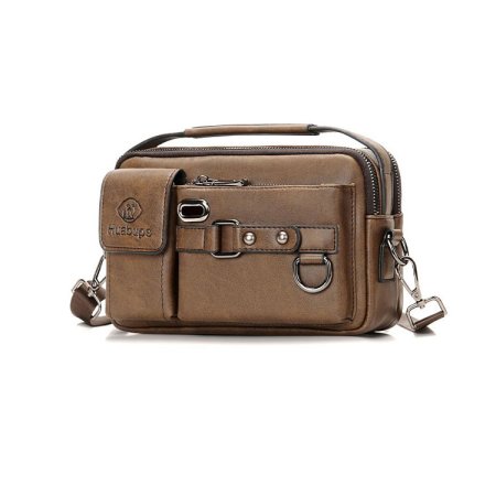 売れ筋新商品 Whatna 革ミニショルダーバッグ メンズ 3way 斜め掛け胸バッグ SF・ファンタジー・ホラー