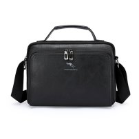 Whatna 革 ショルダーバッグ メンズ 3way 斜め掛け胸バッグ 手提げバッグ 手持げバッグ セカンドバッグ キーリング付 Ipad 10.5収納可 横型 カジュアル フォーマル ビジネス 通学 通勤 肩掛けバッグ 自転車かばん プレゼント男性3979