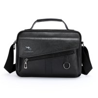 Whatna 革 ショルダーバッグ メンズ 3way 斜め掛け胸バッグ 手提げバッグ 手持げバッグ セカンドバッグ キーリング付 Ipad 10.5収納可 横型 カジュアル フォーマル ビジネス 通学 通勤 肩掛けバッグ 自転車かばん プレゼント男性3977