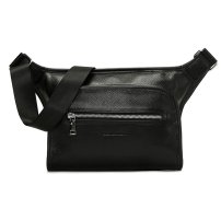 Whatna 天然 牛革ショルダーバッグ メンズ 斜め掛け ボディーバッグ 肩掛け ワンショルダー バッグ 胸バッグ 大容量 本 革A4 防水 軽量 男女兼用