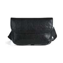 Whatna アンティーク風合い鞣し天 然 牛革 ミニショルダーバッグ メンズ 2way 斜め掛け ミニボディバッグ ミニ胸バッグ 小型ポシェット 小さめかたかけバッグ カジュアル フォーマル ビジネス 通学 通勤 肩掛けミニバッグ 自転車かばん プレゼント男性 13765