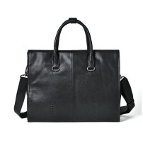 Whatna アンティーク風合い鞣し天 然 牛革 ビジネスバッグメンズ 2way ショルダー 手提げバッグ ブリーフケース15.6インチPC対応 旅行 出張 通勤 通学 就活 面接 バッグ かばん 男性用13747