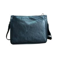 Whatna アンティーク風合い鞣し天 然 牛革ショルダーバッグ メンズ メッセンジャーバッグ 小さめ ビジネスバッグ A4 ipad 10.5収納可 本革通勤 通学 斜めがけバッグ 自転車 かばん男性用 黑6139