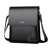 Whatna 革 フラップ ショルダーバッグ メンズバッグ 盗難防止3室仕切 ipad 10.5 収納可 縦型 メンズ ビジネスかばん斜めがけ 小さめメッセンジャーバッグ 斜め掛け通学通勤バッグ 肩掛けバッグ 紳士用 男性用