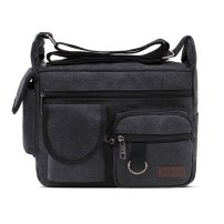 Whatna ワンショルダーメンズ ボディバッグ 斜め掛けバッグ肩掛け 胸バッグ 手提げバッグ メッセンジャーバッグ ポケットが多9個のポケットA4 防水 トートバッグ マザーズバッグ 軽量 男女兼用