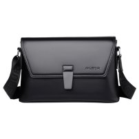 Whatna ショルダーバッグ メンズ ポシェット ワンショルダー ボディー バッグ 斜め掛けバッグ 肩掛け胸バッグ メッセンジャーバッグ 小さい 革 レザー ショルダー肩掛けバッグ 男女兼用