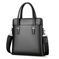 Whatna 革 ショルダーバッグ メンズ 2way 斜め掛け 手提げバッグ ビジネス バッグ セカンドバッグ 手持げバッグ puレザーA4 Ipad 13.3Air収納可 縦型 カジュアル フォーマル ビジネス 通学 通勤 肩掛け バッグ 自転車かばん プレゼント男性S1809