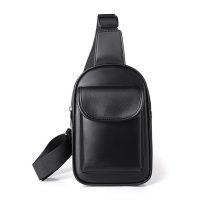 Whatna ミニショルダーバッグ メンズ ミニボディ斜め掛け胸バッグ ボディー バッグ 肩掛け ワンショルダー バッグ 男女兼用 軽量7001