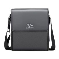 Whatna 革 ショルダーバッグ メンズ 斜め掛け ボディバッグ 胸バッグ 3室仕切 厚 手 レザー 縦型 小さめビジネスバッグB5 9.7インチipad収納可 肩掛け 通勤 通学 斜めがけバッグ 防水 バッグ 自転車 かばん男性用8816