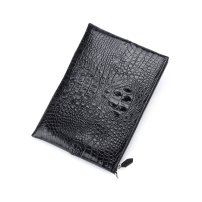 Whatna ワニ革セカンドバッグ メンズ バッグ クラッチ バッグ 大さい A4 ipad 10.5収納可クロコダイル革 フォーマル ビジネス 冠婚葬祭 バッグ 男性用 紳士用 2024