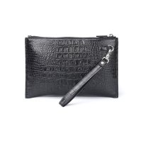 Whatna ワニ革セカンドバッグ メンズ バッグ クラッチ バッグ 大さい B5 ipad 9.7収納可クロコダイル革 フォーマル ビジネス 冠婚葬祭 バッグ 男性用 紳士用 2023