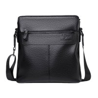 Whatna 天 然 牛革 ショルダーバッグ メンズ 斜め掛け胸バッグ セカンド バッグ ipad 9.7 収納可 縦型 メンズ ビジネス かばん 小さめメッセンジャーバッグ カジュアル フォーマル 通学 通勤 結婚式 肩掛けバッグ 自転車かばん プレゼント紳士用 男性用