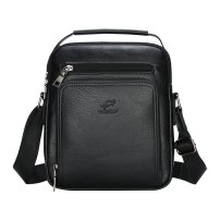 Whatna 革 ワンショルダーバッグ メンズ 3way斜め掛け胸バッグ 手提げバッグ セカンドバッグ 手持げバッグPU厚 手 レザーIpad 9.7収納可 カジュアル フォーマル ビジネス 通学 通勤 結婚式 肩掛けバッグ 自転車かばん プレゼント男性