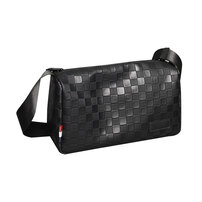 Whatna ワンショルダーバッグ メンズ ショルダーバッグ ボディー バッグ 斜め掛けバッグ 肩掛け胸バッグ メッセンジャーバッグ 小さい 革 レザー ショルダー肩掛けバッグ 男女兼用