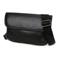 Whatna 2way 天 然 牛革 ショルダーバッグ メンズ 斜め掛けボディバッグ胸バッグA4 ipad Mini 収納可 縦型 メンズ ビジネスバッグ かばん 小さめメッセンジャーバッグ カジュアル フォーマル 通学 通勤 結婚式 肩掛けバッグ 自転車かばん