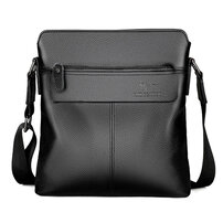 Whatna ショルダーバッグ メンズかばん 斜めがけボディ胸バッグ 肩掛けバッグメッセンジャーバッグ ビジネスシンプル カジュアル ワンショルダーボディバッグ 牛革 本革ipad10.5収納可