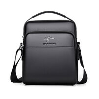 Whatna 牛革 ワンショルダーバッグ メンズ 3way斜め掛け胸バッグ 手提げバッグ セカンドバッグ 手持げバッグ 本革 厚 手 レザーIpad 9.7収納可 カジュアル フォーマル ビジネス 通学 通勤 結婚式 肩掛けバッグ 自転車かばん プレゼント男性