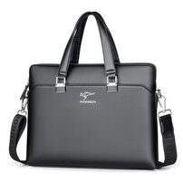 Whatnaショルダーバッグ メンズ 2way 斜め掛け 手提げバッグ ビジネス バッグ セカンドバッグ 手持げバッグ 革 A4 １4センチpc収納可 横型 カジュアル フォーマル ビジネス 通学 通勤 肩掛け バッグ 自転車かばん プレゼント男性 127