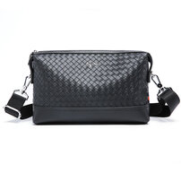 Whatna ワンショルダーバッグ メンズ 3WAY ボディバッグ 斜め掛けバッグ 胸バッグ クラッチ バッグ 手提げ バッグ 手持ちバッグメッセンジャーバッグ レザー pu フォーマル 結婚式 葬式 冠婚葬祭 バッグパーティー バッグ