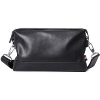 Whatna ワンショルダーバッグ メンズ 3WAY ボディバッグ 斜め掛けバッグ 胸バッグ クラッチ バッグ 手提げ バッグ 手持ちバッグメッセンジャーバッグ レザー pu フォーマル 結婚式 葬式 冠婚葬祭 バッグパーティー バッグ