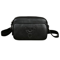 Whatna アンティーク風合い鞣し天 然 牛革ショルダーバッグ メンズ 斜め掛け ボディバッグ 胸バッグ 本 革 小さめビジネスバッグ ipad Mini収納可 肩掛け 通勤 通学 斜めがけバッグ 小さめメッセンジャーバッグ 防水 バッグ 自転車 かばん男性用