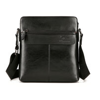 Whatna ショルダーバッグ メンズかばん 斜めがけボディ胸バッグ 肩掛けバッグメッセンジャーバッグ ビジネスシンプル カジュアル ワンショルダーボディ バッグ 厚手 レザー 縦型 ipad10.5収納可