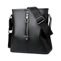 Whatna ワンショルダーバッグ メンズかばん 牛革 斜めがけボディ胸バッグ 肩掛けバッグメッセンジャーバッグ ビジネスシンプル カジュアル ワンショルダーボディバッグ 2室仕様 厚手 レザー 本 革 縦型 横型 B5 A4 ipad10.5収納可