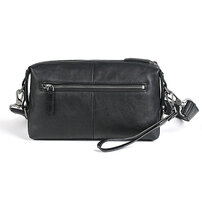 Whatna 革セカンド バッグ メンズ 3way クラッチ ショルダー 斜め掛け ボディーバッグ 肩掛け バッグ 胸バッグ 小さい Ipad Mini 収納可 結婚式 バッグ ビジネス フォーマル 冠婚葬祭 バッグ