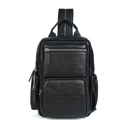 A4収納可能】3way BAG／black leather