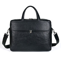 Whatna アンティーク風合い鞣し天 然 牛革 ビジネスバッグメンズ 2way ショルダー 手提げバッグブリーフケース15.6インチPC対応 旅行 出張 通勤 通学 就活 面接 バッグ かばん 男性用13783