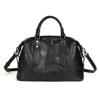 Whatna アンティーク風合い鞣し天 然 牛革 ビジネスバッグメンズ 2way ショルダー 手提げバッグブリーフケース ダブルファスナー 15インチPC収納可 旅行 出張 通勤 通学 就活 面接 バッグ かばん 男性用wx907