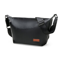 Whatna 天然 牛 革 ワンショルダーバッグ メンズ 斜め掛け ボディーバッグ 胸バッグ 本 革 小さめビジネスバッグ ipad 9.7収納可 肩掛け 通勤 通学 斜めがけバッグ メッセンジャーバッグ 防水 バッグ 自転車 かばん男性用