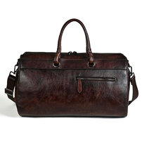 Whatna アンティーク風合い鞣し天 然 牛革 ビジネスバッグメンズ 2way ショルダー 手提げバッグブリーフケース 16インチPC収納可 旅行 出張 通勤 通学 就活 面接 バッグ かばん 男性用2072