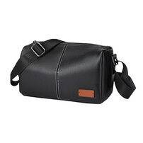 Whatna 天然 牛 革 ワンショルダーバッグ メンズ 斜め掛け ボディーバッグ 胸バッグ 本 革 小さめビジネスバッグ ipad Mini収納可 肩掛け 通勤 通学 斜めがけバッグ メッセンジャーバッグ 防水 バッグ 自転車 かばん男性用