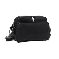 Whatna ワンショルダーメンズ ミニショルダーバッグ 斜め掛けバッグ肩掛け ミニ胸バッグ メッセンジャーバッグ 小さい PUレザー小型ショルダーミニバック肩掛けミニバッグ男女兼用