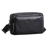 Whatna アンティーク風合い鞣し牛 革ワンショルダーメンズ バッグ3way クラッチ ショルダー 肩掛けバッグ ボディ斜め掛け胸バッグ ボディーバッグ セカンド バッグ 小さい 結婚式 バッグ ビジネス フォーマル 冠婚葬祭 バッグ紳士用 男性用