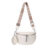 Whatna 牛 革 2セット ミニ ショルダーバッグ レディース 斜めがけボディ胸バッグ 小銭入れ付 小さめ 本 革 厚手 レザー軽量 ショルダー 肩掛け ミニバッグ 女性 通勤 旅行 バッグ スマホポーチ 99074