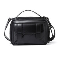 Whatna 革 ミニワンショルダーバッグ メンズ 3way ミニ斜め掛け胸バッグ 手提げバッグ 手持げバッグ ミニセカンドバッグダブルファスナー レザーカジュアル フォーマル ビジネス 通学 通勤 肩掛けバッグ 自転車かばん プレゼント男性