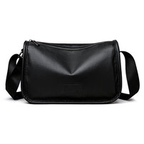 Whatna 天然 牛 革 ワンショルダーバッグ メンズ 斜め掛け ボディバッグ 胸バッグ 本 革 メッセンジャーバッグ 横型 ipad 10.5収納可 肩掛け 通勤 通学 斜めがけバッグ 防水 バッグ 自転車 かばん男性用 4990