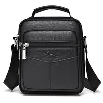 Whatna ワンショルダー メンズ バッグ 3way クラッチ ショルダー斜め掛け ボディバッグ 胸バッグ 肩掛けバッグ 手提げバッグ 手持げバッグ 小さい 厚手 レザー 縦型 結婚式 バッグ ビジネス フォーマル 冠婚葬祭 バッグ 3014