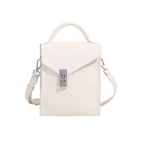 Whatna ミニショルダーバッグ メンズ レディース 3way ミニ斜め掛け胸バッグ 手提げバッグ 手持げバッグ ミニセカンドバッグ PUレザー カジュアル フォーマル ビジネス 通学 通勤 肩掛けバッグ 自転車かばん プレゼント男性1085