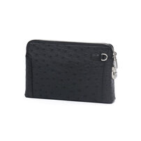 Whatna セカンドバッグ メンズ バッグ クラッチ バッグ 小さい 2室仕切 厚手 本 革 レザー パスワードロックボタン付 結婚式 バッグ フォーマル ビジネス 冠婚葬祭 バッグ 男性用 紳士用 2035T