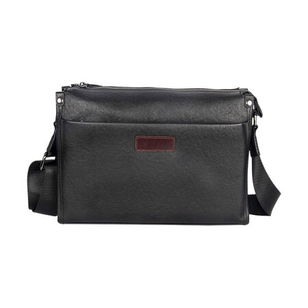 黒レザー ビジネスバッグ アンティーク品（Whatna アンティーク風合い  