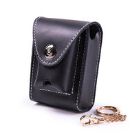 Whatna 天然牛革 小銭入れ コインケース メンズ レディース 2way ミニサコッシュ カラビナポーチ ベルトループ ミニウエストバッグポーチ タバコ入れ タバコポーチ 厚 手 本革 カラビナ付き イヤホン収納ケース FA-3