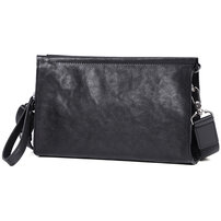 Whatna アンティーク風合い鞣し天 然 牛革 ワンショルダー メンズ ショルダー斜め掛け ボディバッグ 胸バッグ 肩掛けバッグ グクラッチバック 手提げバッグ 手持げバッグ 小さい ipad 9.7収納可 結婚式 バッグ ビジネス フォーマル 冠婚葬祭 バッグ N3098