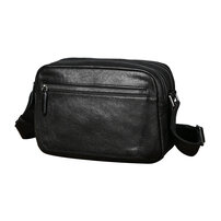 Whatna アンティーク風合い鞣し天 然 牛革 ワンショルダーメンズ バッグ 3way クラッチ ショルダー斜め掛け ボディバッグ 胸バッグ 肩掛けバッグ 手提げバッグ 手持げバッグ 2室 横型 小さい結婚式 バッグ ビジネス フォーマル 冠婚葬祭 バッグ 13742