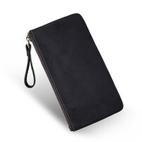 Whatna 2way 天 然 牛革 ミニセカンドバッグ メンズ バッグ クラッチ バッグ 小さ 本 革 厚手 レザー 薄型 長財布 小銭入れ 札入れ 手持ちバッグ 結婚式 バッグ フォーマル ビジネス 冠婚葬祭 バッグ 男性用 紳士用 2072